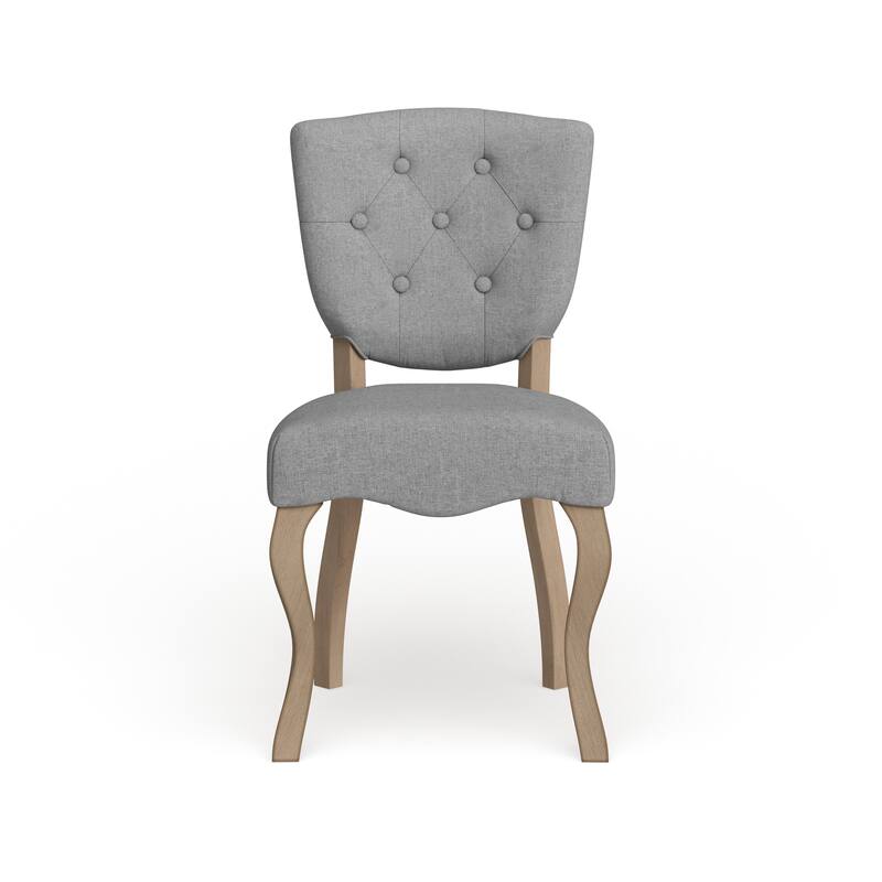 Array Vintage French Upholstered Dining Side Chair