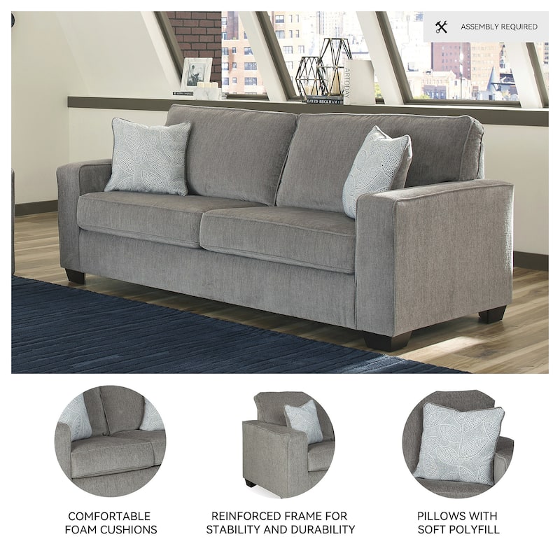 Signature Design by Ashley Altari Queen Sofa Sleeper - 85"W x 38"D x 37"H
