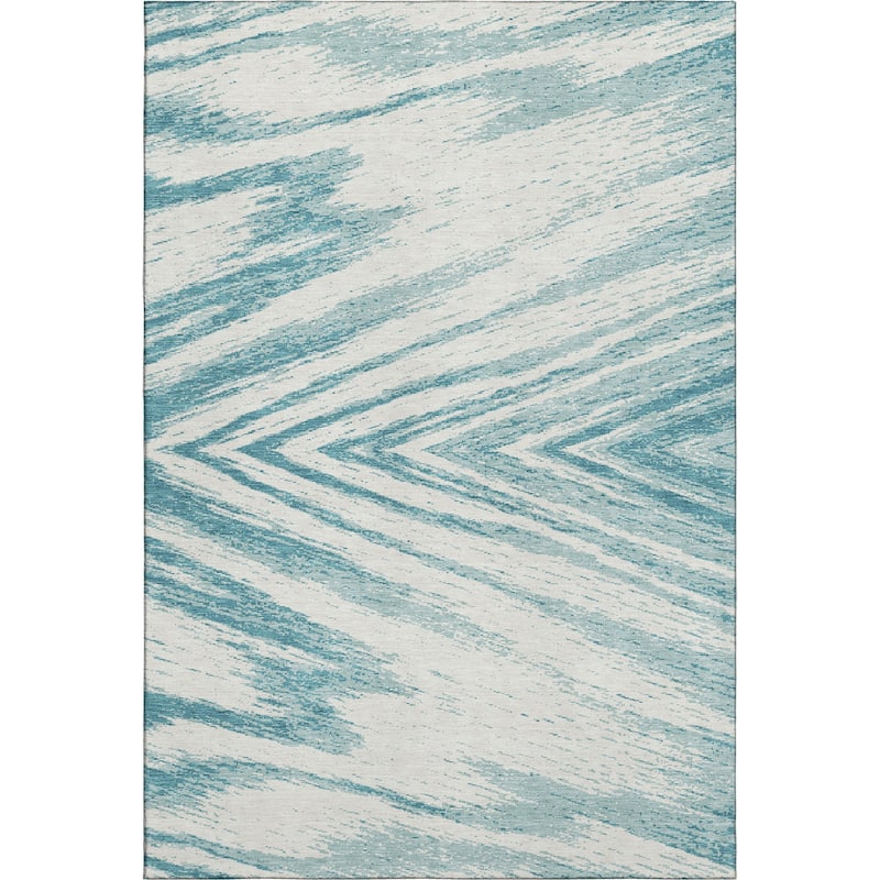 Premium Washable Super Soft Modern Chevron Mayfield Rug