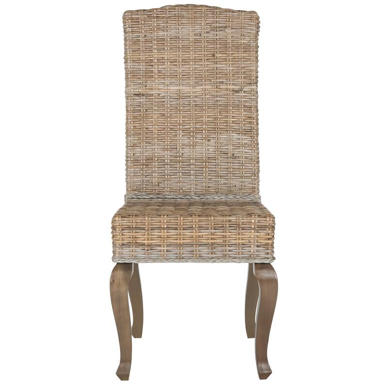 SAFAVIEH Justyne Grey Dining Chair (Set of 2) - 19Wx24Dx41H