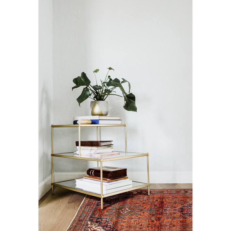 ECARPETGALLERY Hand-knotted Konya Anatolian Burnt Orange Wool Rug - 4'4 x 9'8
