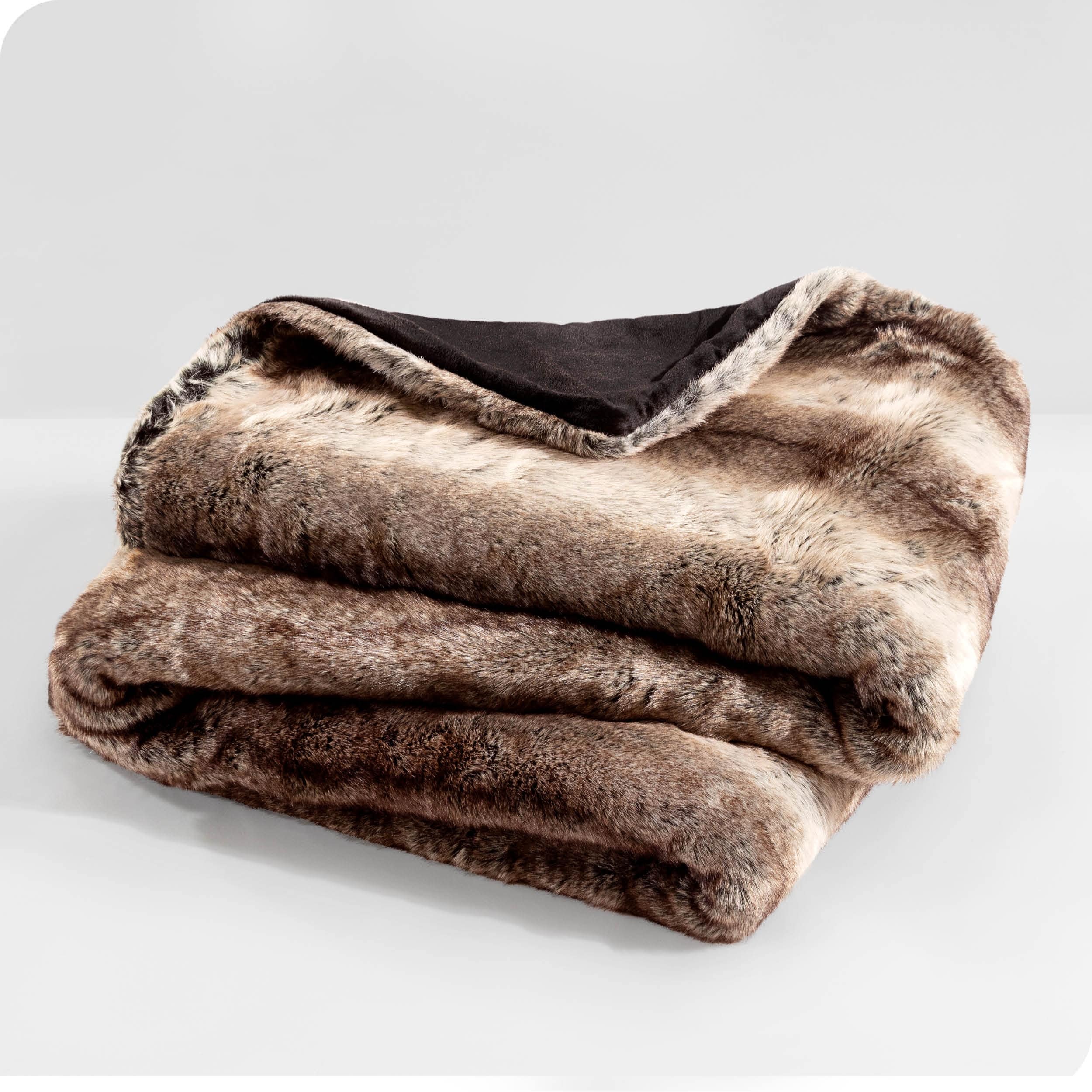 Bare Home Faux Fur Blanket