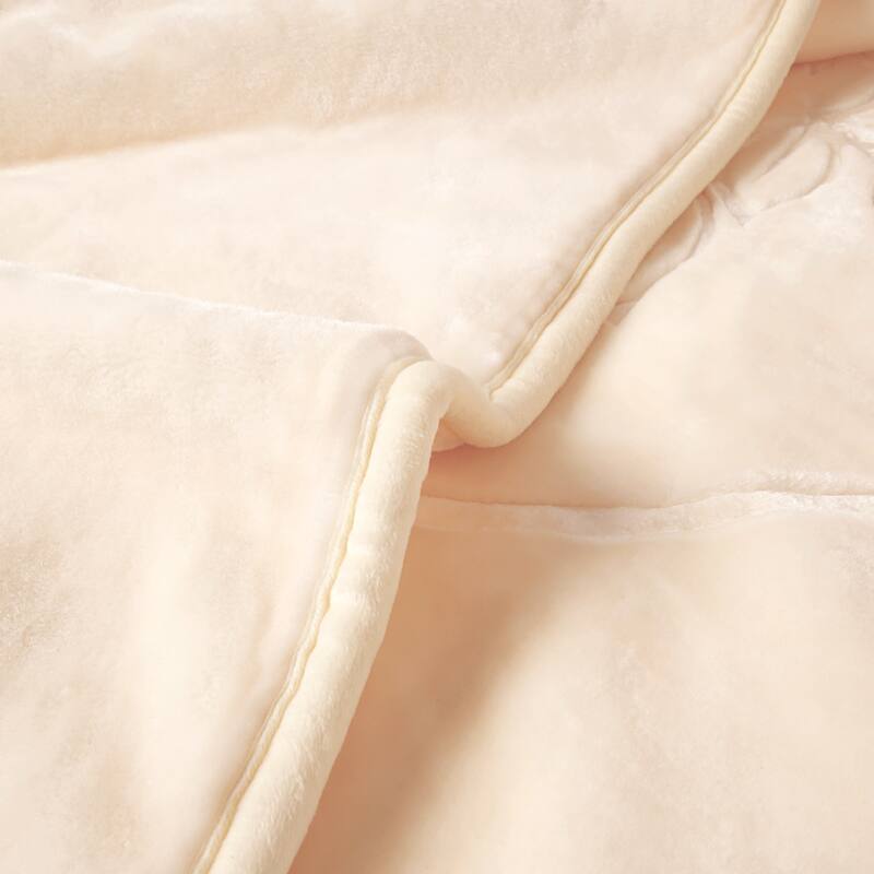 Luxury Embossed Floral Fleece Blanket
