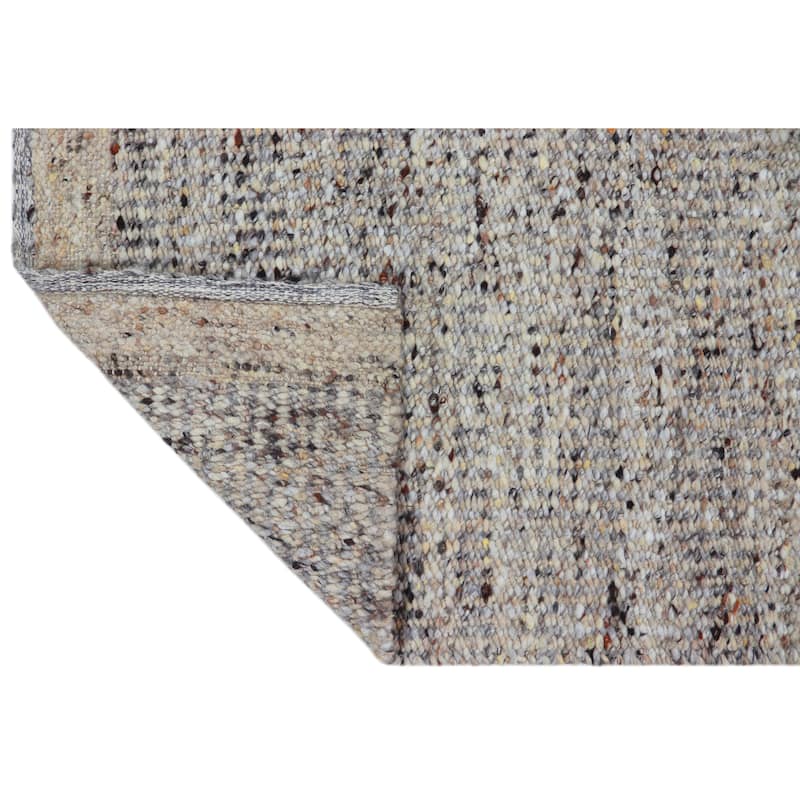 Domani Grant Modern Earth Hand-Knotted Wool Area Rug