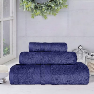 Cotton Quick-Drying 3 Piece Highly Absorbent Towel Set by Superior