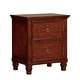 New Classic Furniture Hamlette Cherry 4-piece Bedroom Set with ...