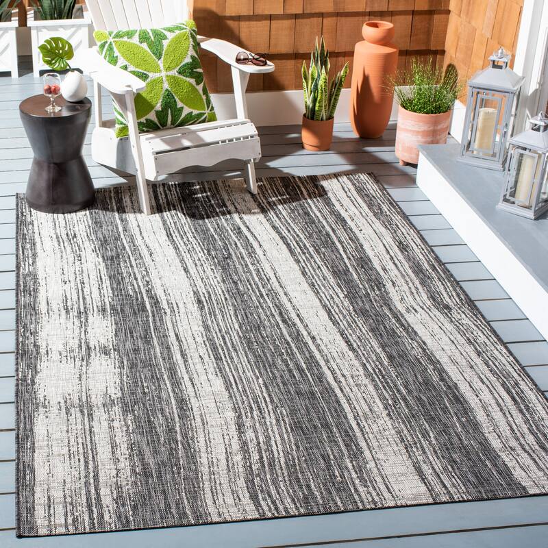 SAFAVIEH Courtyard Stephanie Indoor/ Outdoor Waterproof Patio Backyard Rug