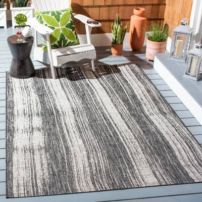 SAFAVIEH Courtyard Stephanie Indoor/ Outdoor Waterproof Patio Backyard Rug