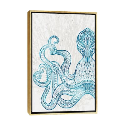 iCanvas "Sea Creature II" by Kimberly Allen Framed