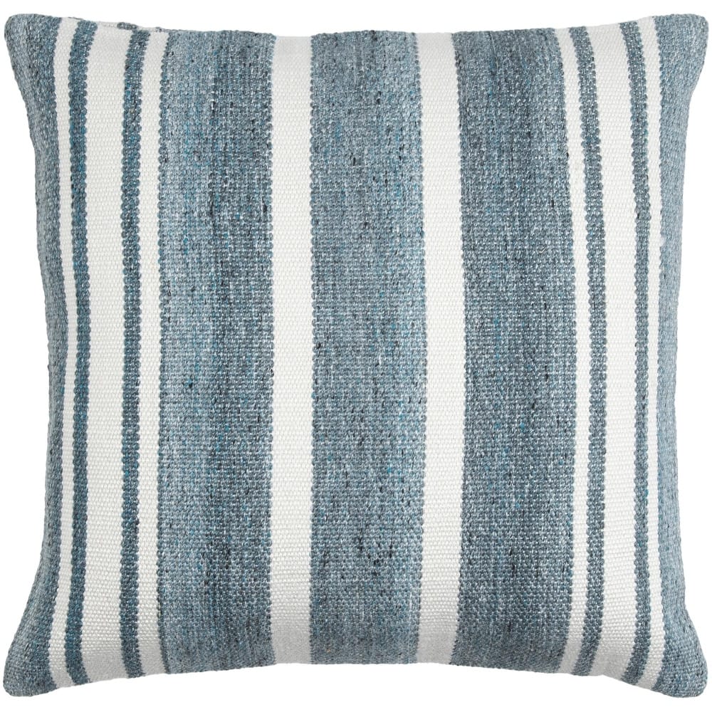 Elana Farmhouse Stripe Decorative Throw Pillow