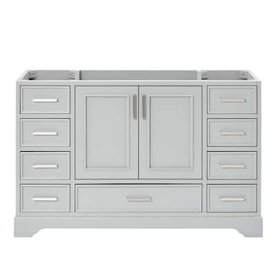 Ariel M054S-BC Stafford 55" Single Free Standing Vanity Cabinet Only