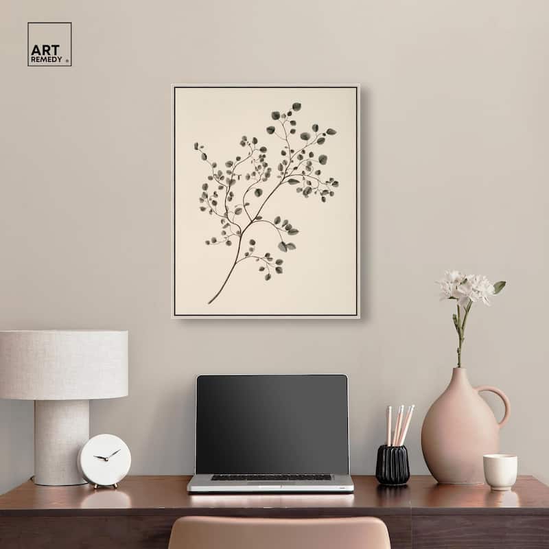 Bilberry Branch Canvas by Art Remedy