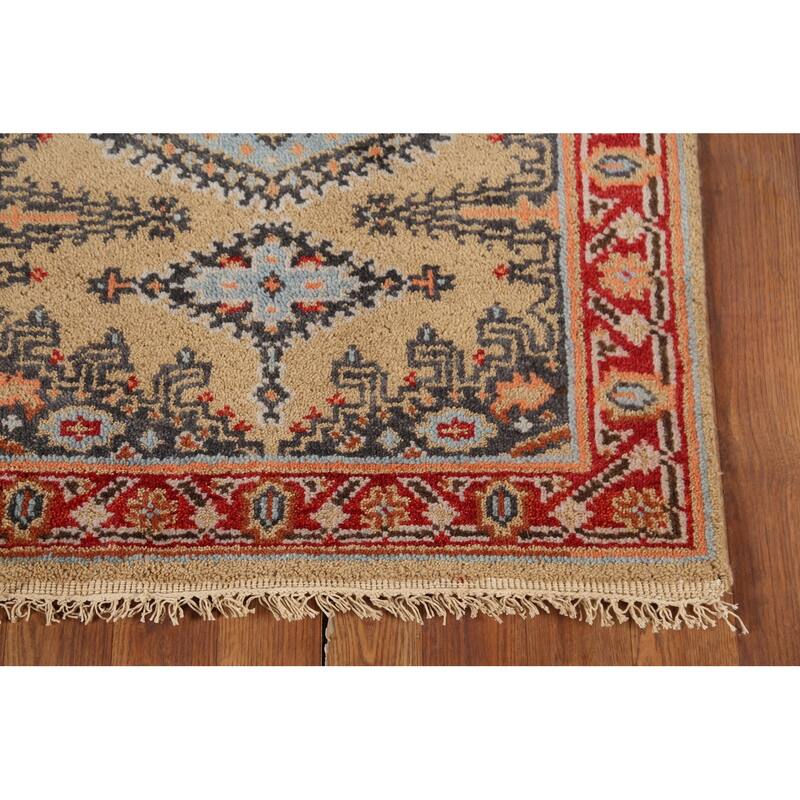 Viss Oriental Runner Rug Handmade Wool Carpet - 2'6"x 8'1"
