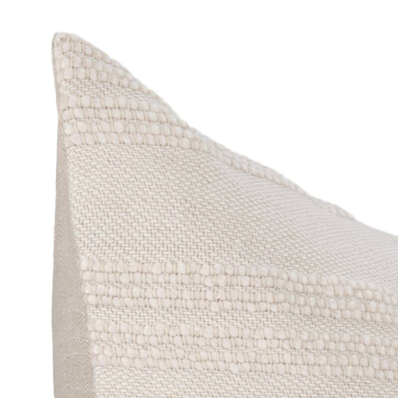 Villa by Classic Home York Wool Fabric Throw Pillow