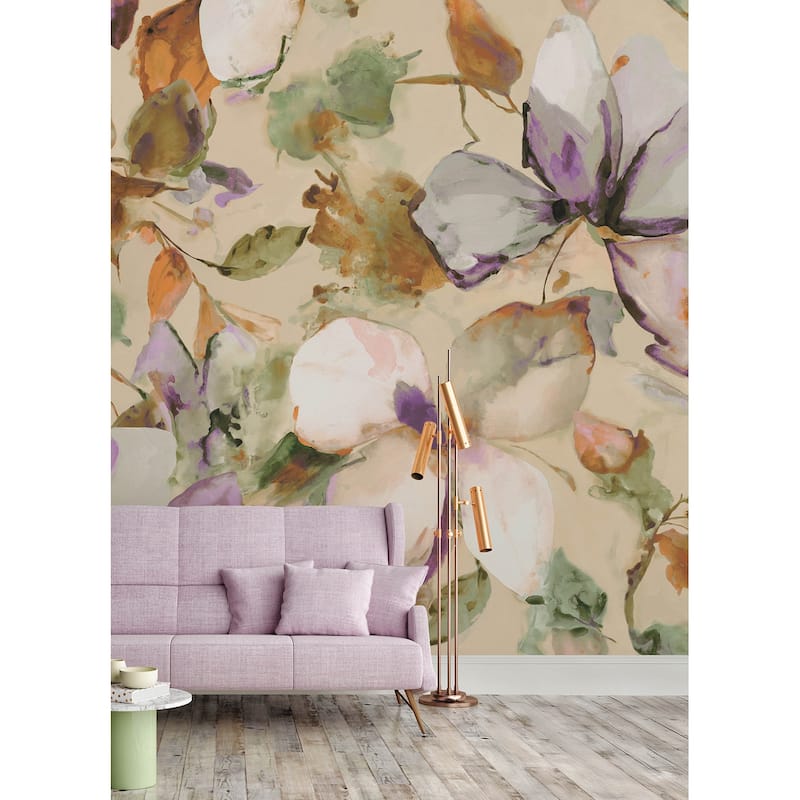 A-Street Prints Florian Lavender Wall Mural