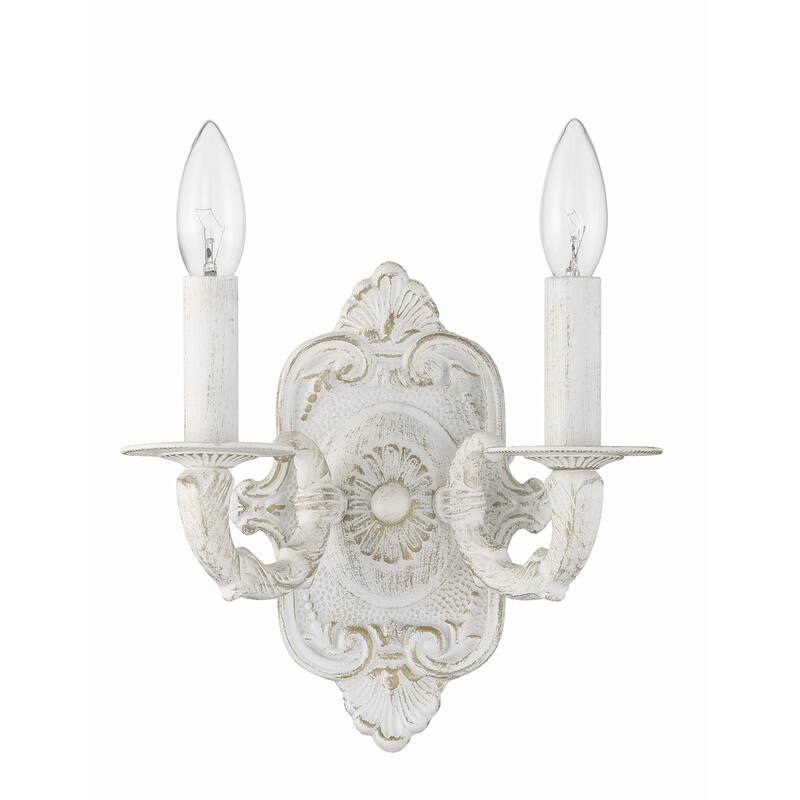Crystorama Lighting Group Paris Flea Market 2 Light 10-1/2" Wide Wall