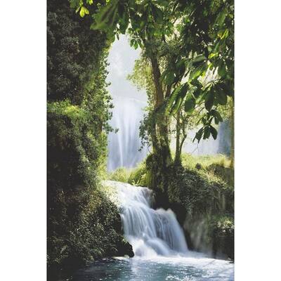 Zaragoza Falls Art Poster - 24 x 36 Inch