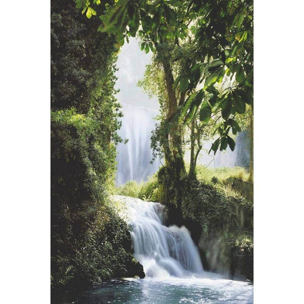 Zaragoza Falls Art Poster - 24 x 36 Inch