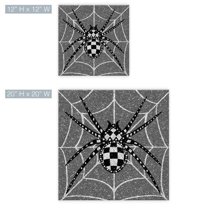 ChiChi Décor 'Glamoween Spider II' Halloween Canvas Wall Art