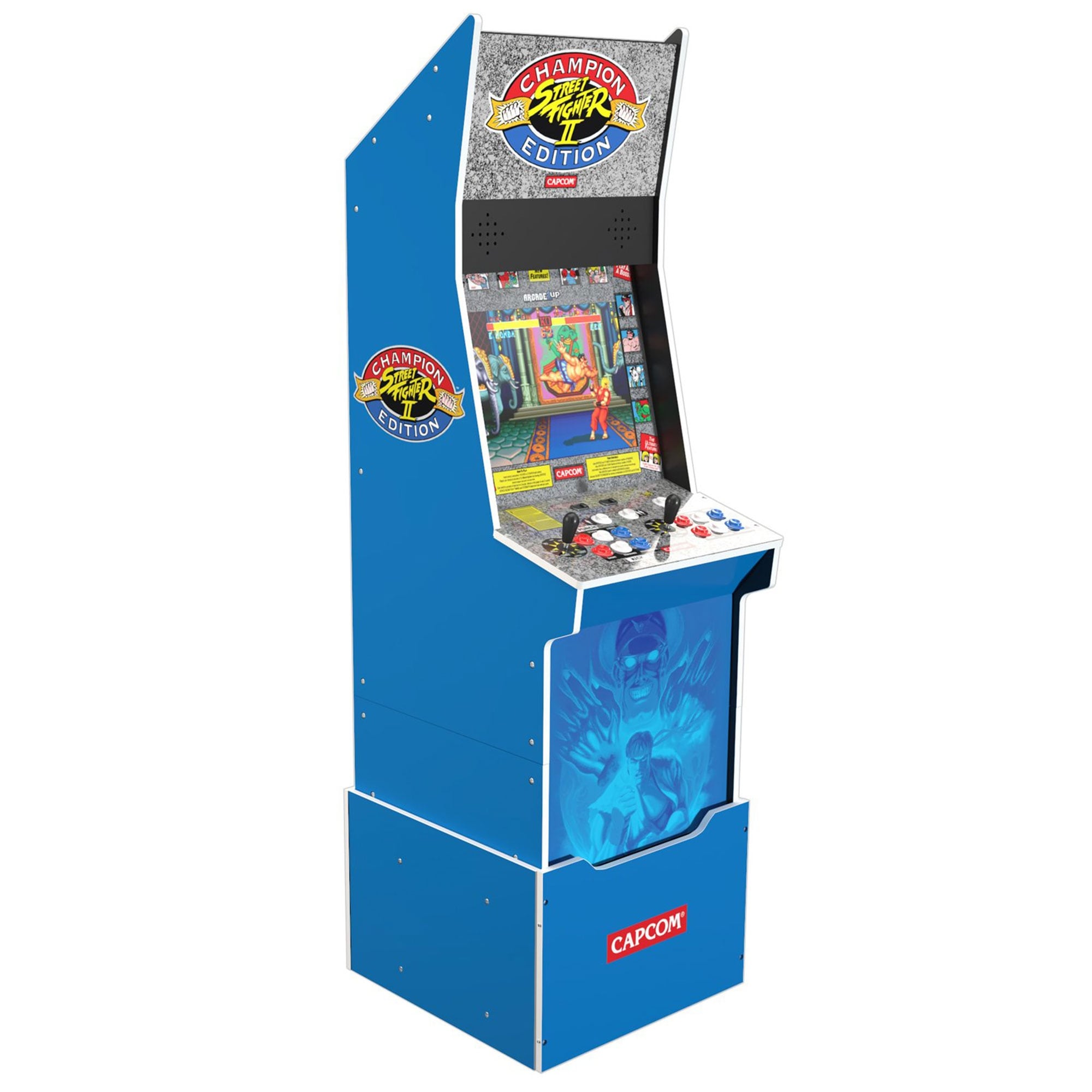 【値下】03 Ultimate Collection Dual Patch GS Arcade1Up Street Fighter II Champion Edition Arcade Game