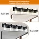 preview thumbnail 5 of 5, 5 Light Bathroom Vanity Lighting with Clear Glass Shade