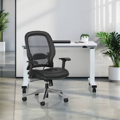 Professional Chair with Bonded Leather Seat