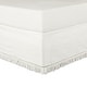 preview thumbnail 2 of 10, Lush Decor Boho Fringe 15-Inch Tailored Drop Easy Fit Bedskirt