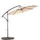 preview thumbnail 5 of 49, Best Choice Products 10ft Offset Hanging Market Patio Umbrella