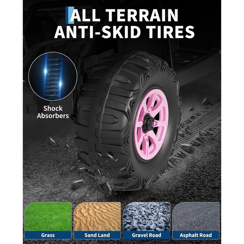 12V Electric Ride on ATV Car for Kids 3-8 Years Best Gifts