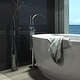 preview thumbnail 2 of 18, Belanger Single Handle Floor Mounted Freestanding Tub Filler