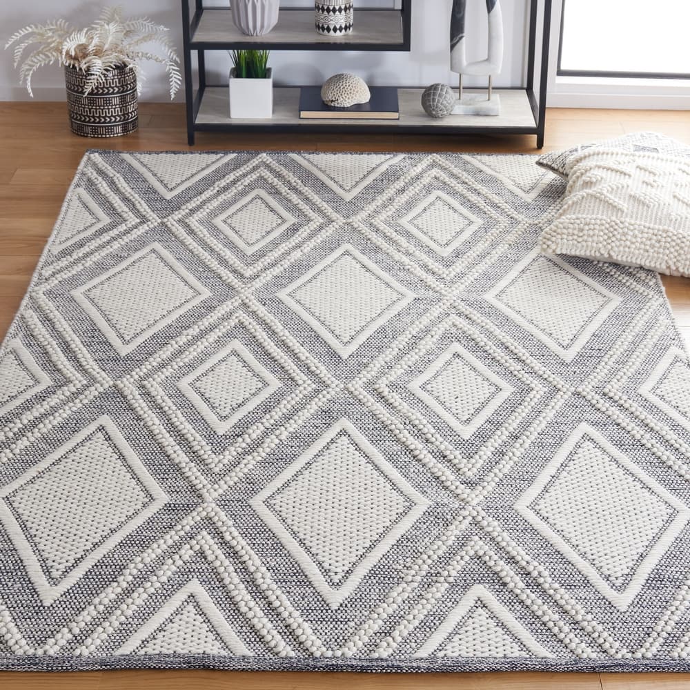 SAFAVIEH Handmade Vermont Alexandria Trellis Wool Rug