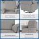 preview thumbnail 35 of 38, Baby Relax Terrin 3-in-1 Gliding Swivel Recliner Chair