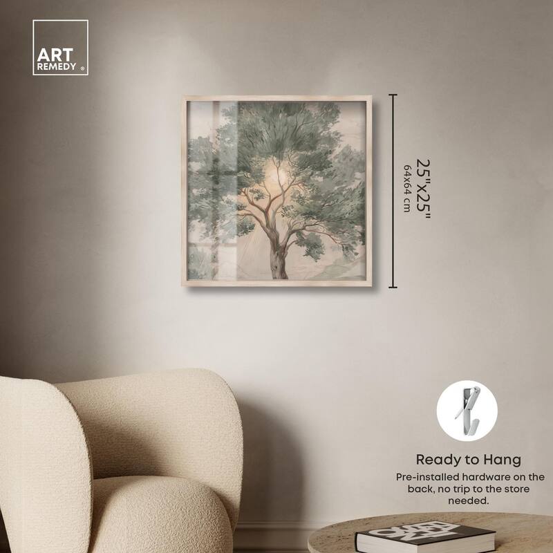 Emanating Branches II Shadowbox by Art Remedy