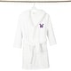 preview thumbnail 41 of 78, Sweet Kids 100% Polyester SUPER PLUSH Double Brushed Hooded Bathrobe with Purple Bookman Monogram