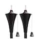 Option Smooth Black - 2 Pack