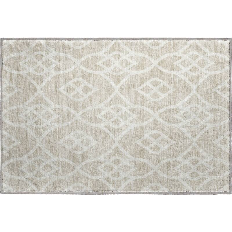 Premium Washable Super Soft Transitional Scroll Mayfield Rug
