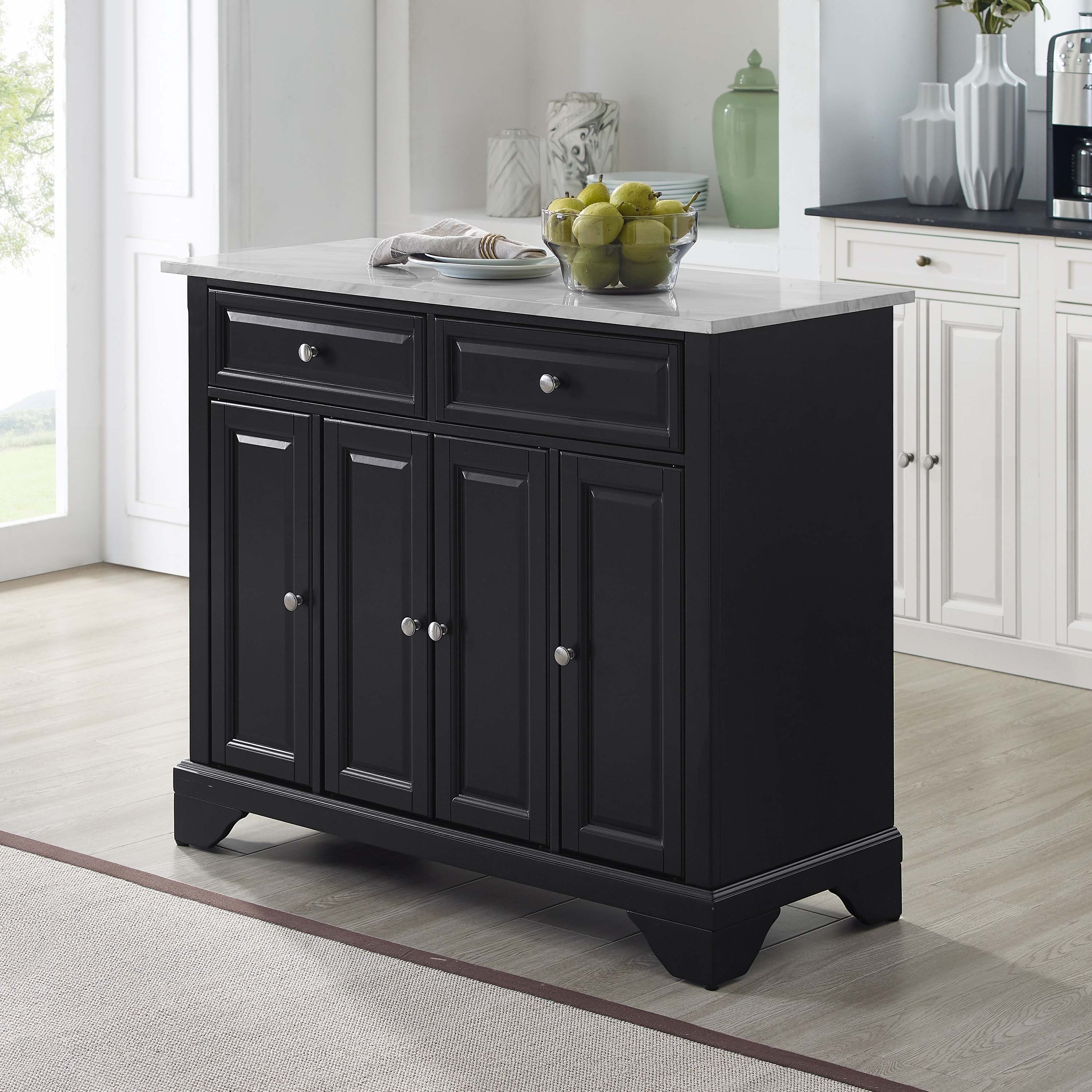 Crosley Avery Kitchen Island/Cart - 18"x42.13"x36"