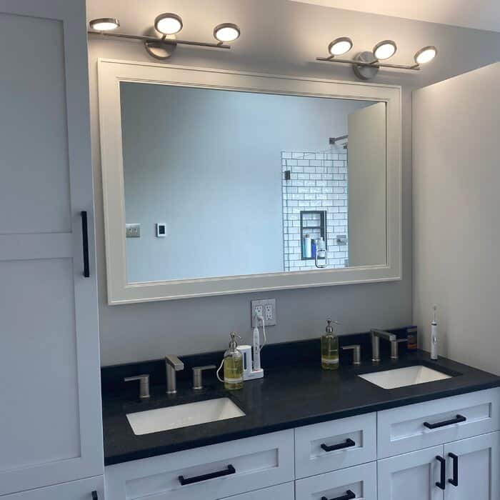 Frame My Mirror White Framed Wall Mirror, Porter Design