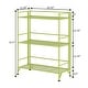 preview thumbnail 3 of 32, Porch & Den Ferdinand 3-Tier Wide Folding Metal Shelf