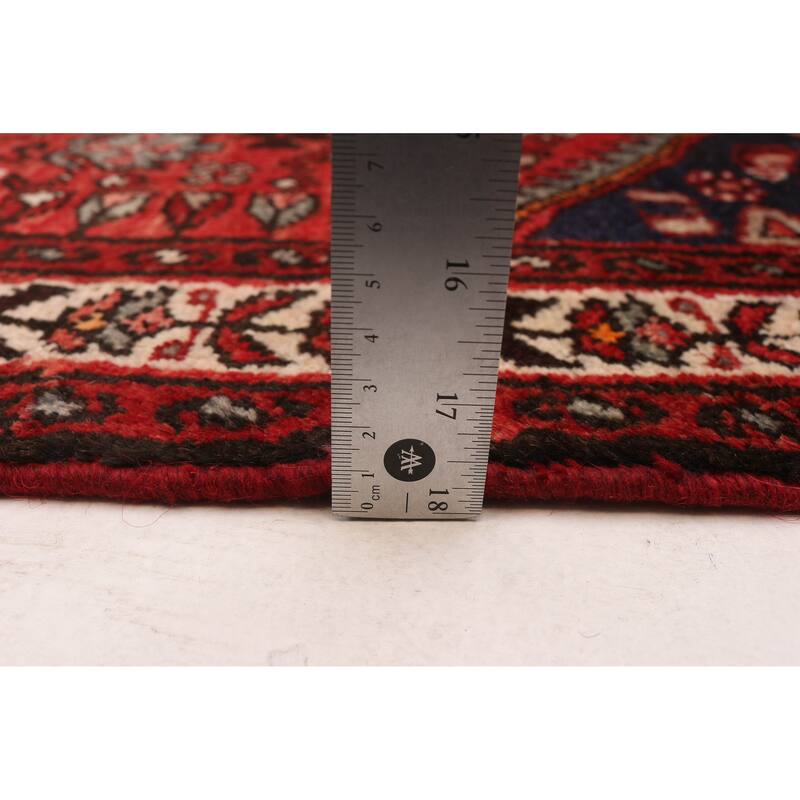 ECARPETGALLERY Hand-knotted Andelz Red Wool Rug - 3'3 x 6'2