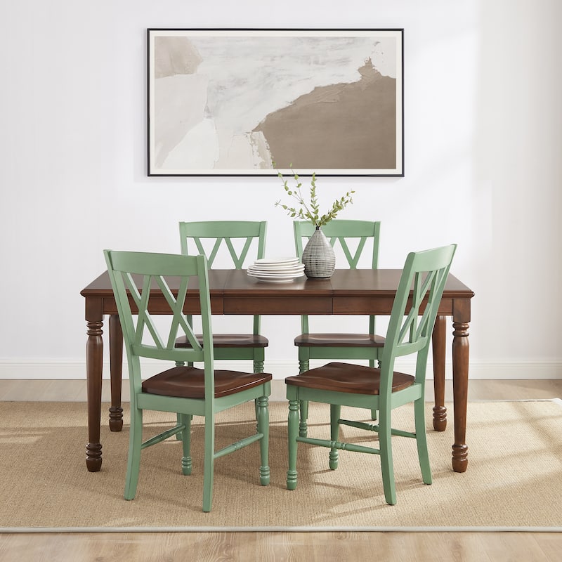 Crosley Shelby 5-Piece Dining Table Set For 4