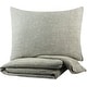 preview thumbnail 12 of 13, Mahja Waffle Weave Duvet Set