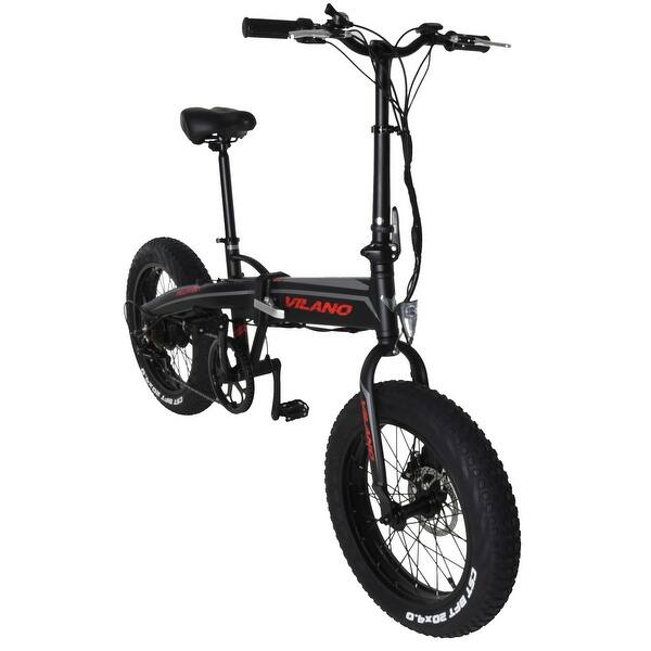 Shop Vilano Neutron Electric Folding Fat Bike 20 Inch Wheels Overstock 18111143