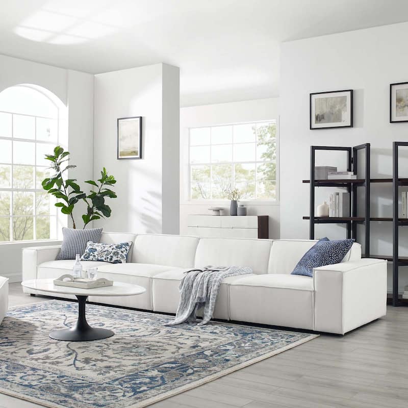 Restore 4-Piece Sectional Sofa - White
