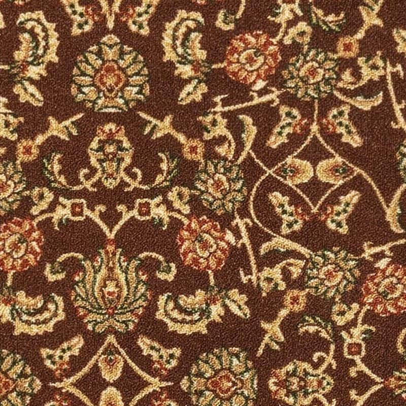 Well Woven Kings Court Tabriz Traditional Persian Oriental Area Rug - 3' 3" x 4' 7" - Brown - Rectangle