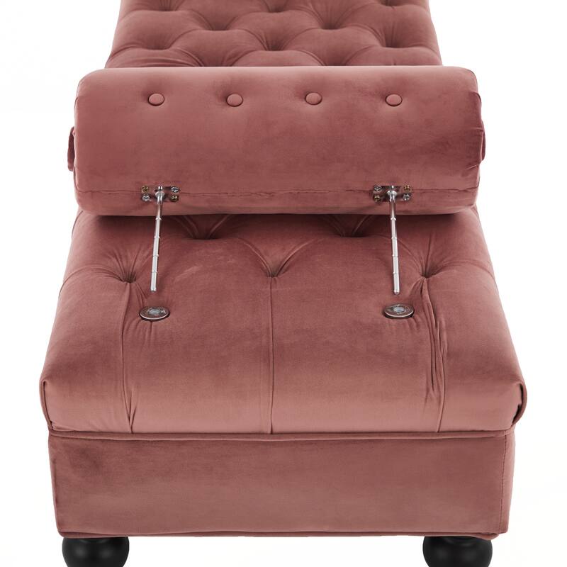 Comfy Upholstered Footstool,Ottoman for Bedroom,Living Room, Entryway