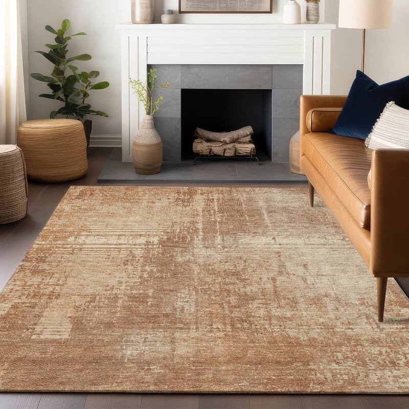 Premium Washable Super Soft Abstract Ombre Mayfield Rug