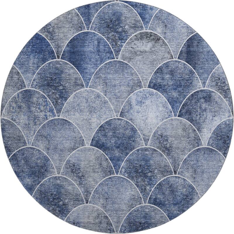 Premium Washable Super Soft Contemporary Geo Mayfield Rug