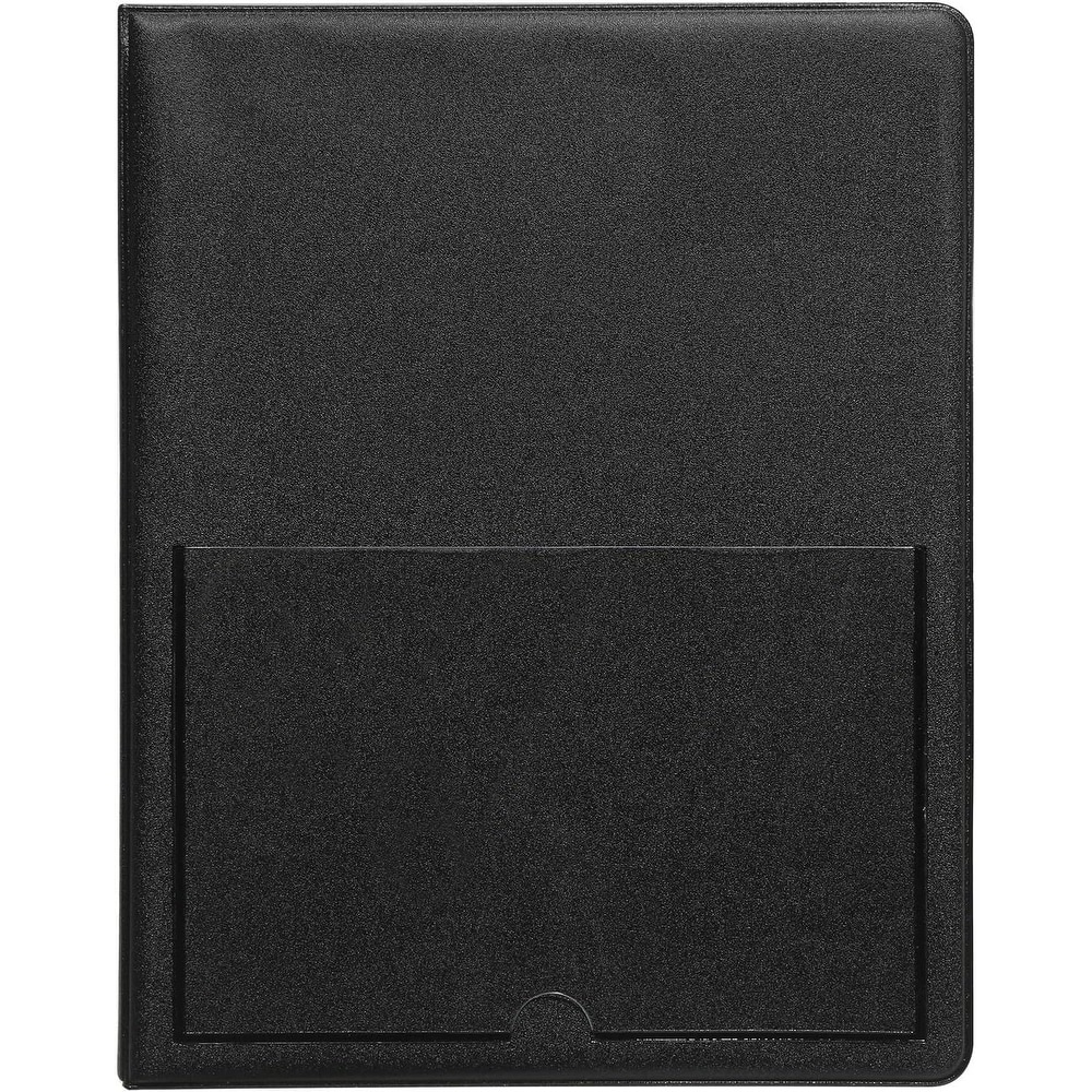 Black 12x12 Scrapbook Album with Silk Ribbon, Cover Window, Spiral Bound  Photo Book for Wedding, Anniversary (80 Pages)