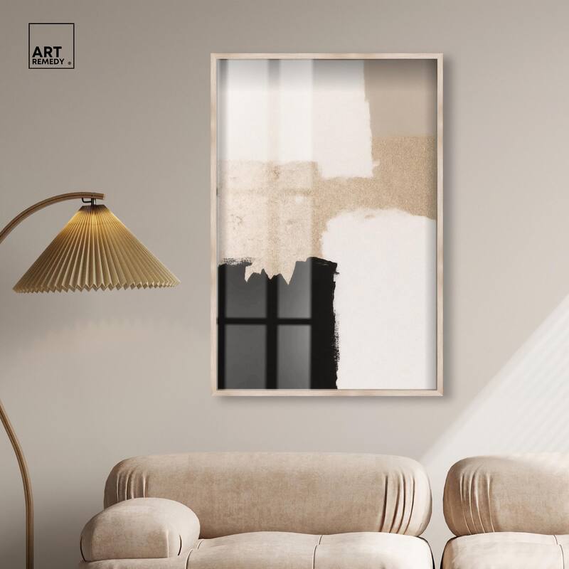 Earth and Ink I Shadowbox by Art Remedy